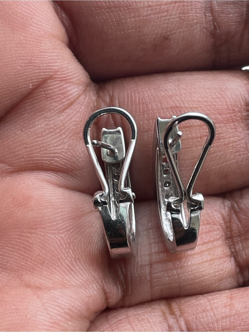 Real! 14kt Gold Diamonds Earrings - Picture 5 of 14